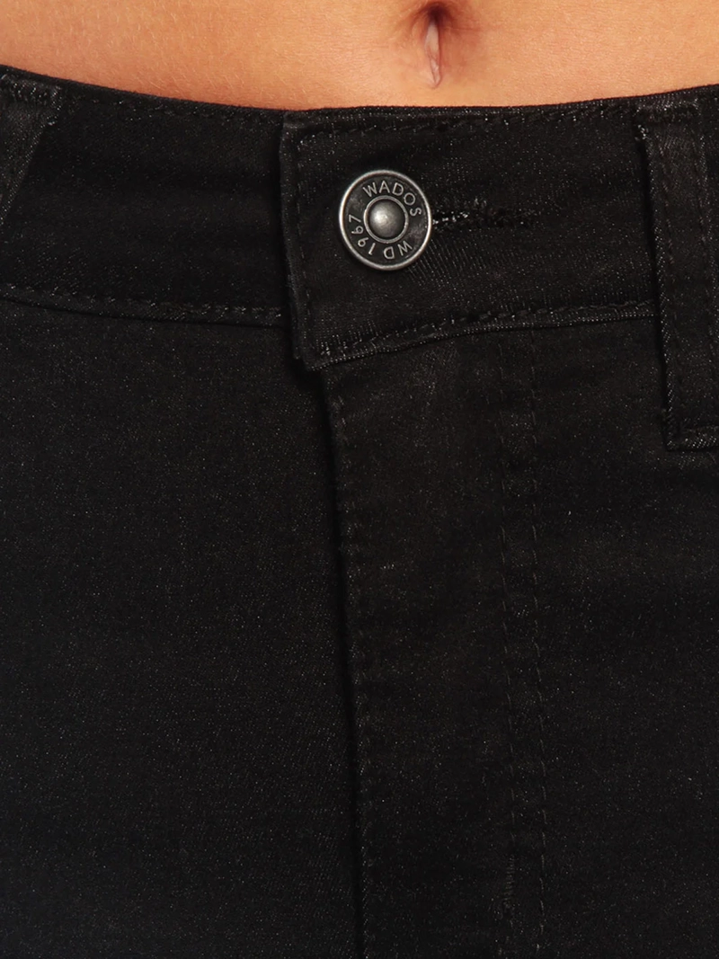 JEANS MUJER WADOS ALGODÓN RECTO TIRO ALTO - 5