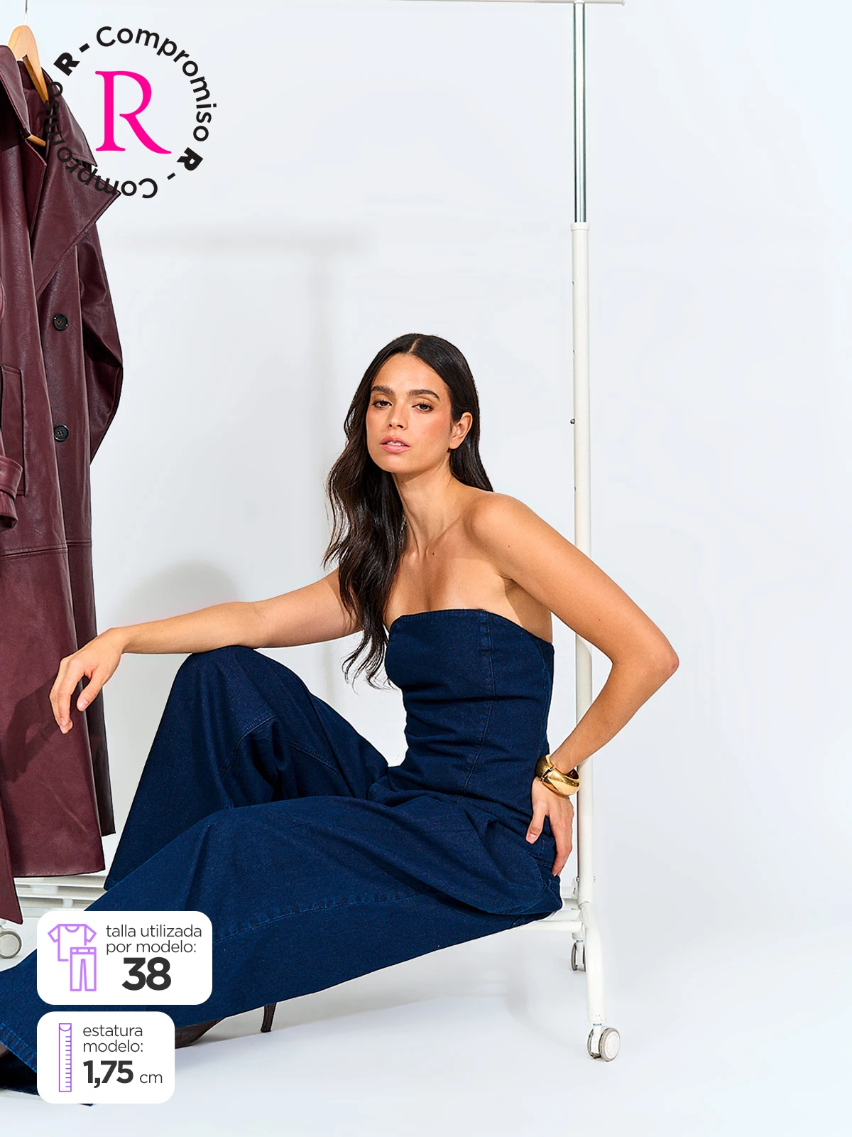 JEANS MUJER INDEX ALGODÓN LAZO - 2