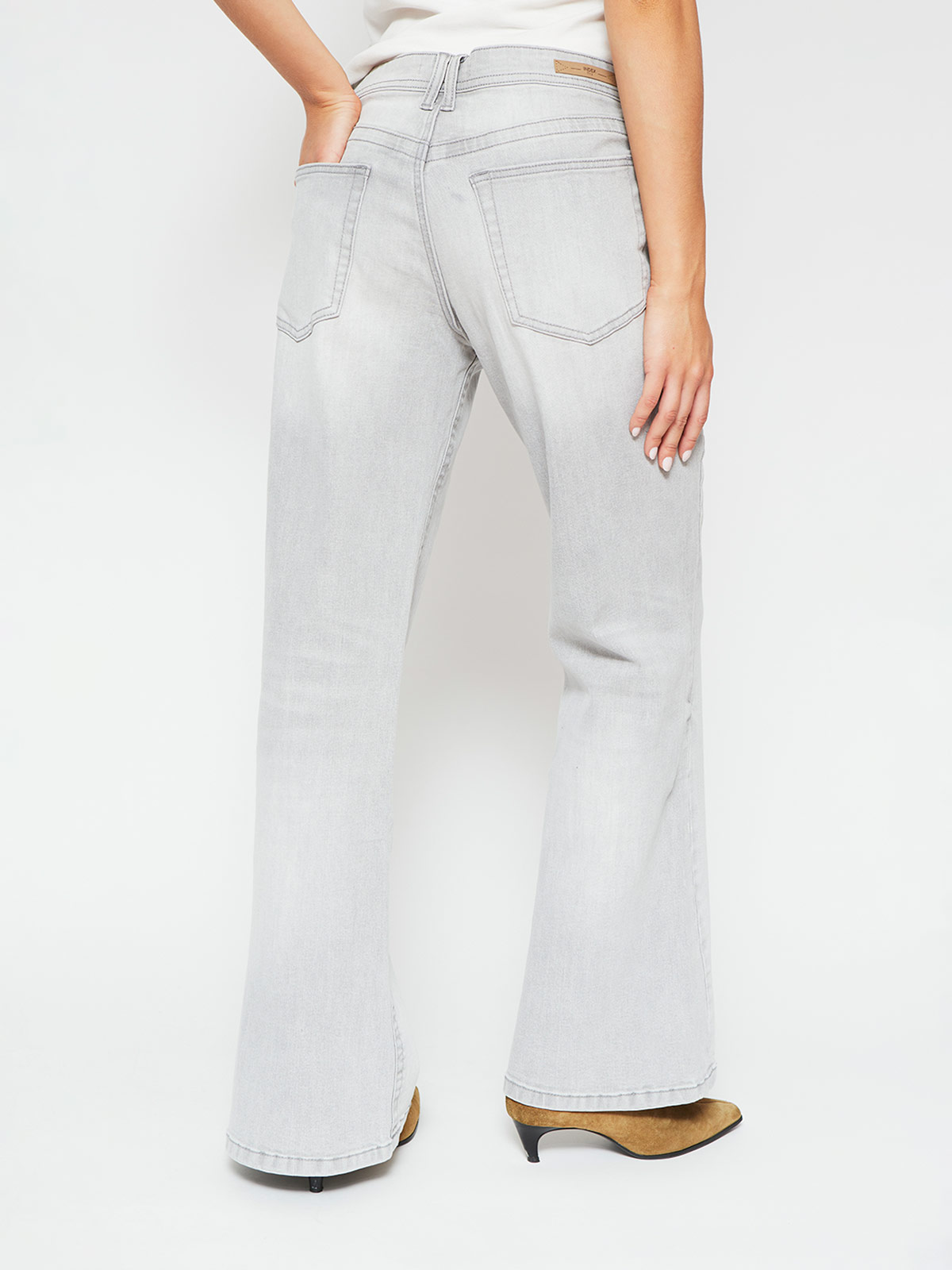 JEANS MUJER INDEX ALGODÓN RELAX FLARE - 3