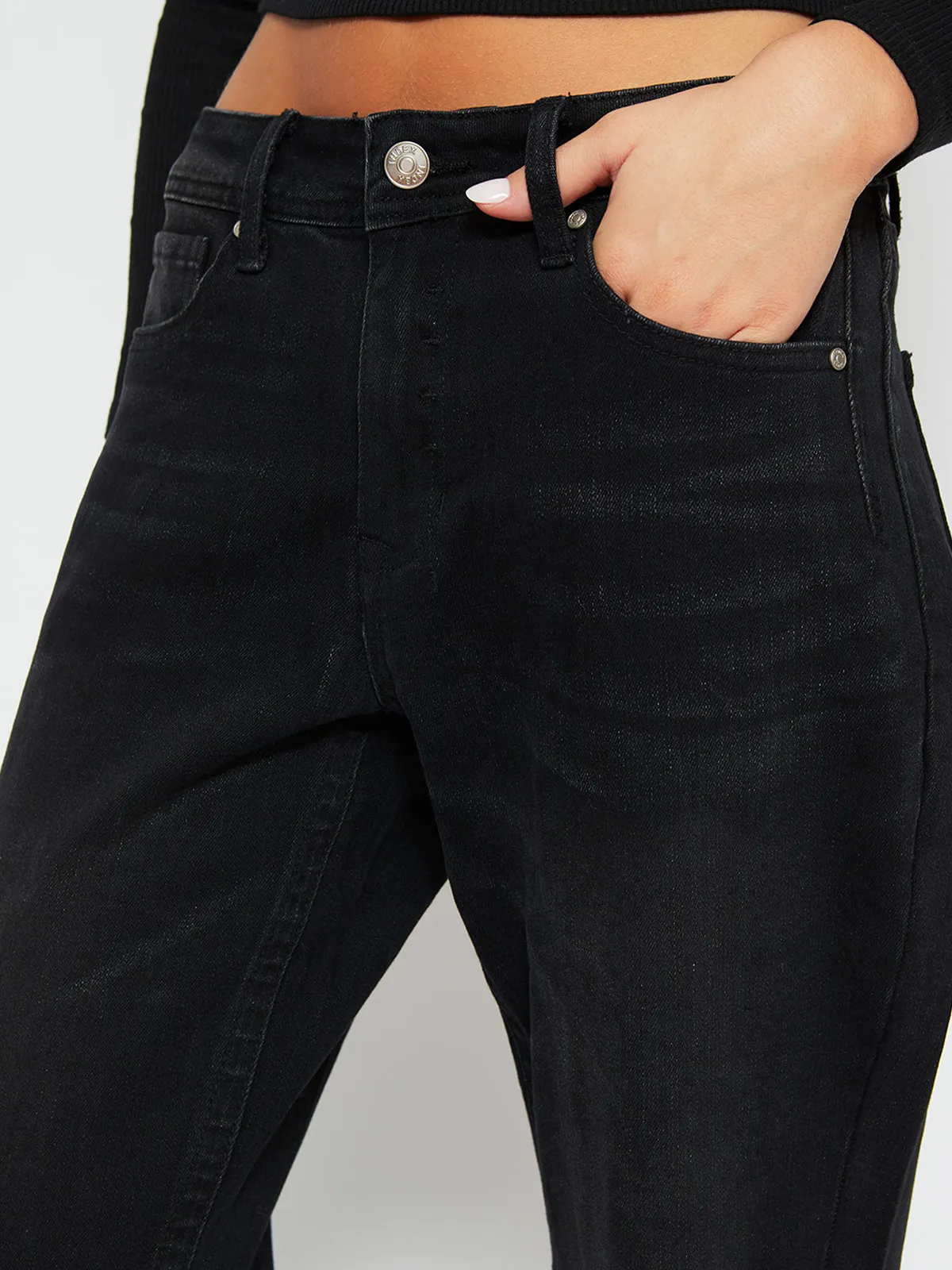 JEANS MUJER INDEX ALGODÓN RELAX FLARE - 4