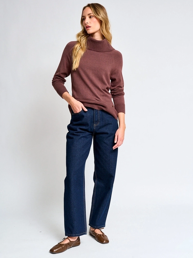 SWEATER MUJER AZIZ CUELLO TORTUGA - 4