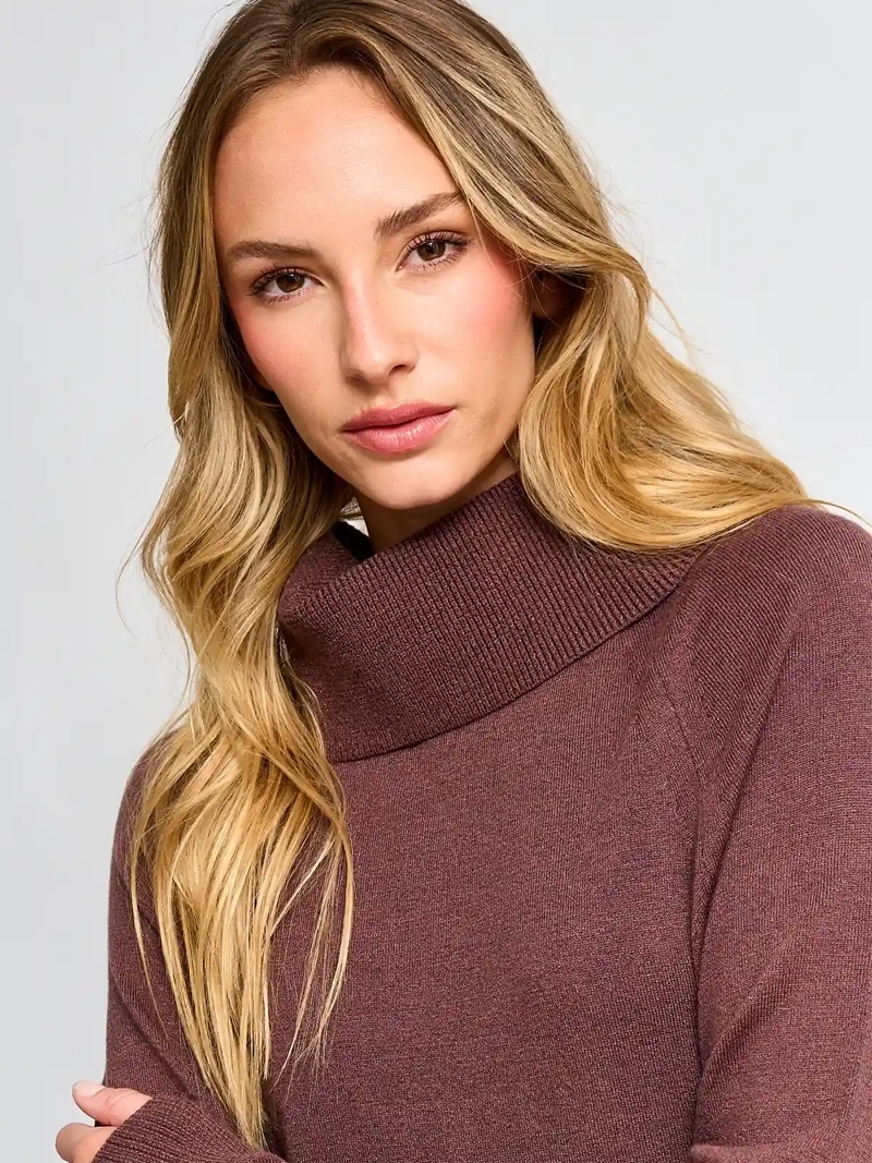 SWEATER MUJER AZIZ CUELLO TORTUGA - 3