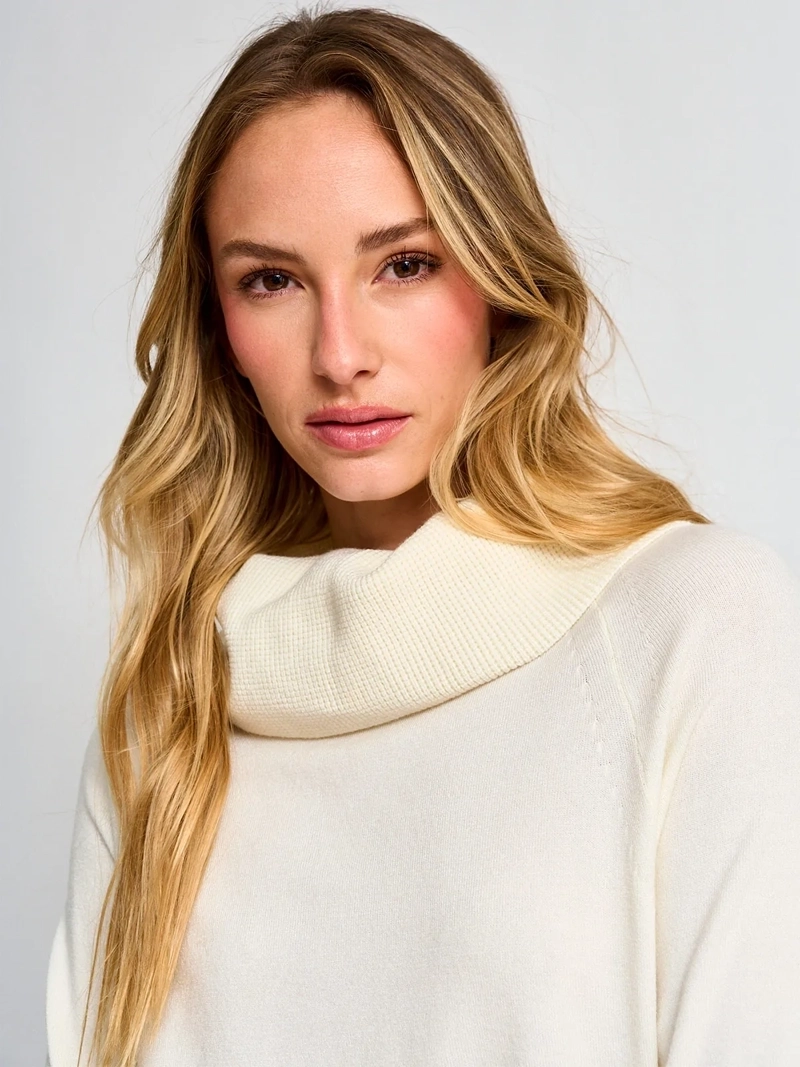 SWEATER MUJER AZIZ CUELLO TORTUGA - 4