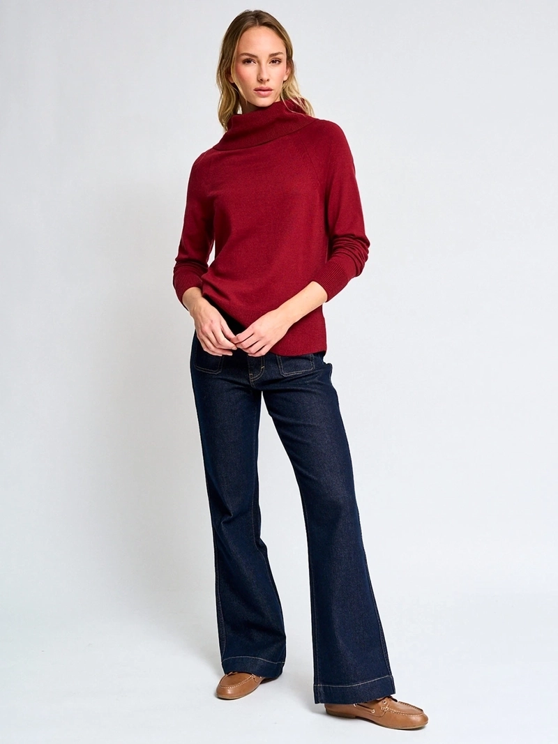 SWEATER MUJER AZIZ CUELLO TORTUGA - 4