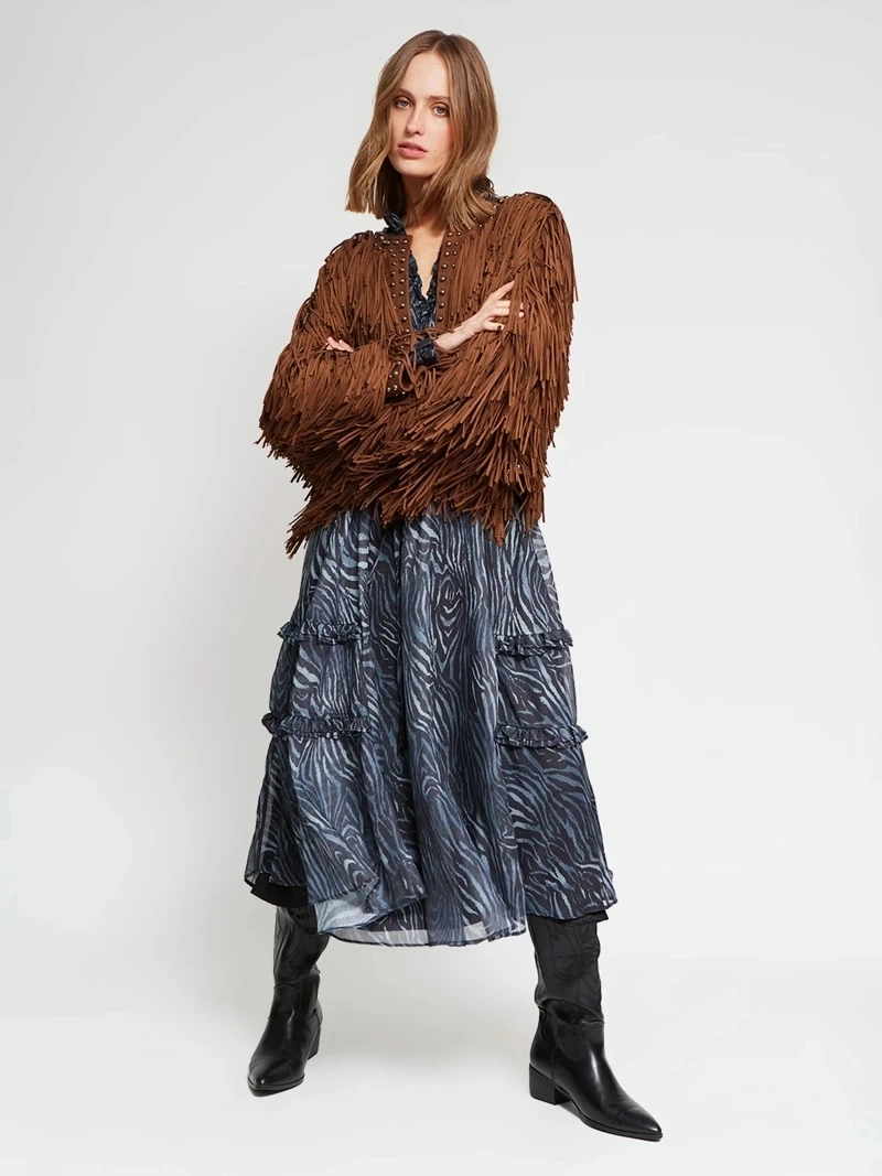 CHAQUETA MUJER MARIA CHER X MARQUIS FLECOS SUEDE - 7