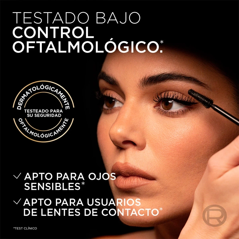 MASCARA DE PESTAÑAS L'ORÉAL PARIS PANORAMA ALL NIGHT BLACK 9.9 ML - 6