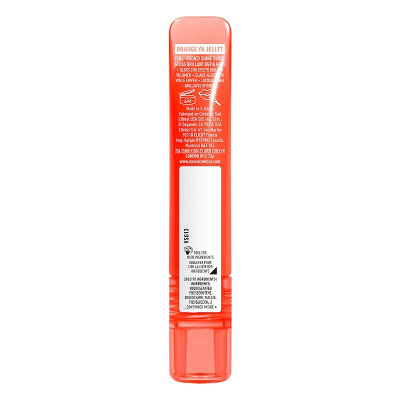 BRILLO LABIOS NYX JELLY JOB ORANGE YA JELLY?  8 ML - 6