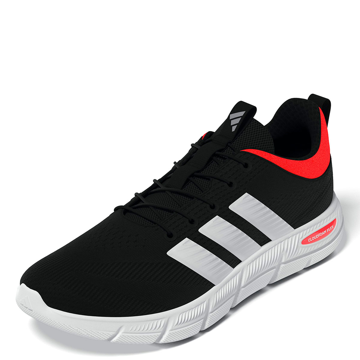 ZAPATILLAS HOMBRE ADIDAS CASUALES NEGRO CLOUDFOAM FLEX - ELASTIC LACES - 2