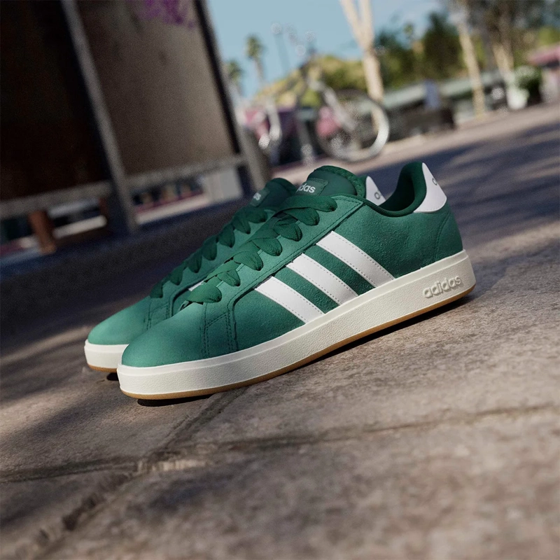 ZAPATILLAS HOMBRE ADIDAS CASUALES VERDE GRAND COURT BASE 00S - 11