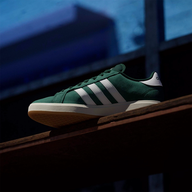 ZAPATILLAS HOMBRE ADIDAS CASUALES VERDE GRAND COURT BASE 00S - 15