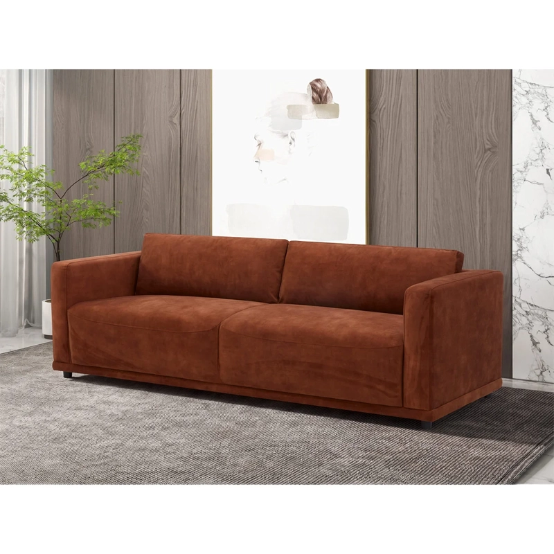 SOFÁ RIPLEY HOME SOLE 3 CUERPOS CAFÉ - 1