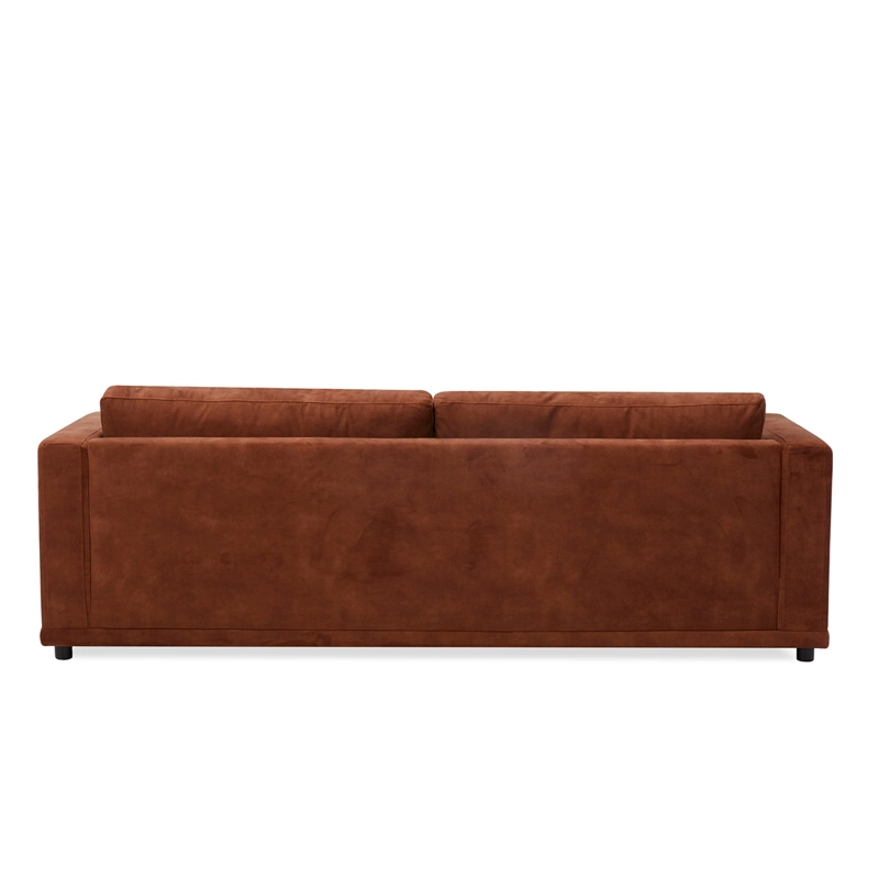 SOFÁ RIPLEY HOME SOLE 3 CUERPOS CAFÉ - 5