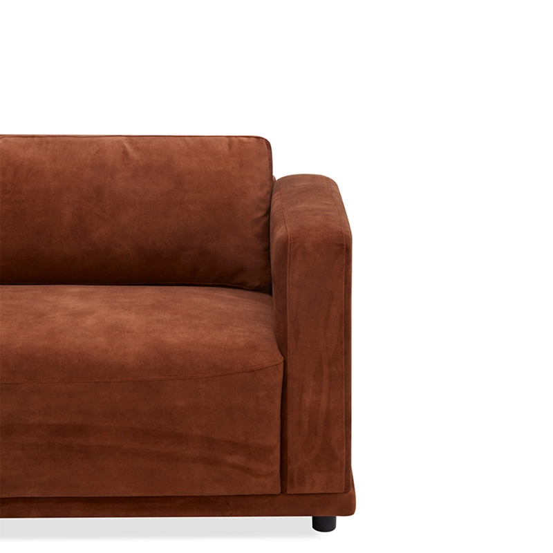 SOFÁ RIPLEY HOME SOLE 3 CUERPOS CAFÉ - 6