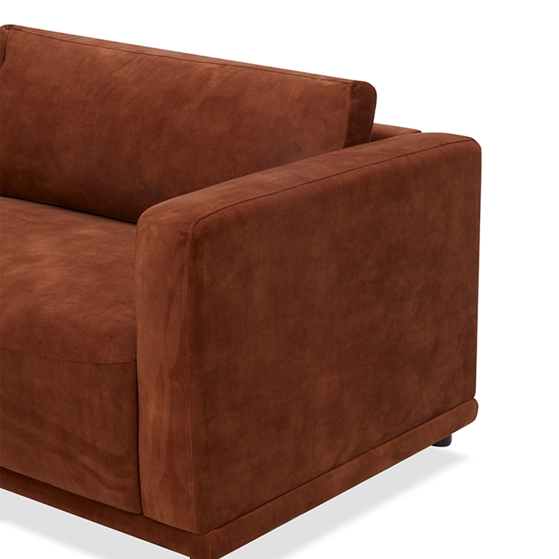 SOFÁ RIPLEY HOME SOLE 3 CUERPOS CAFÉ - 7