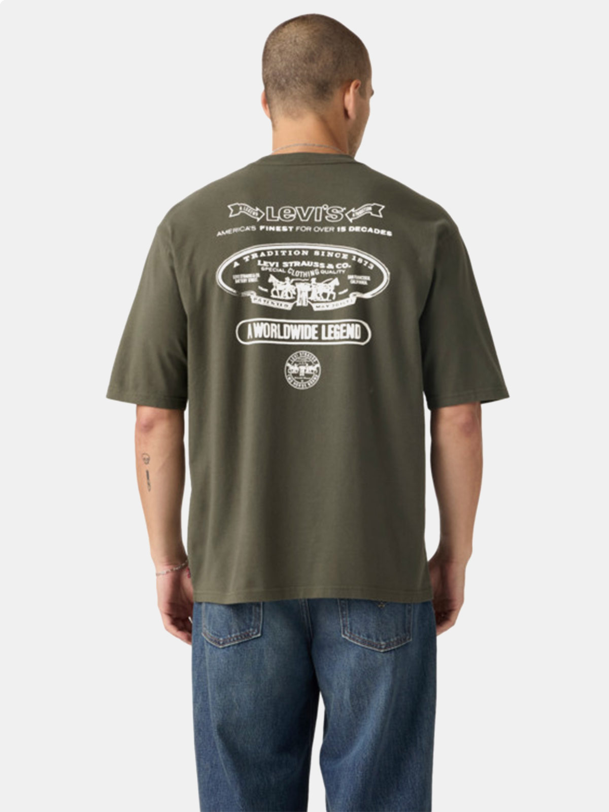 POLERA HOMBRE LEVI'S ALGODÓN MANGA CORTA - 2