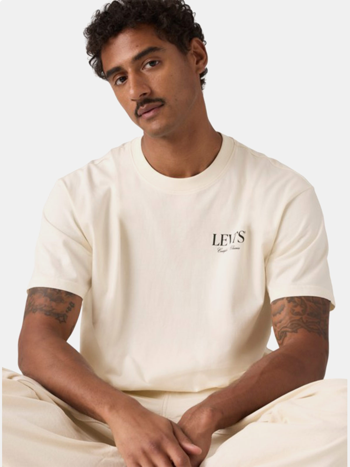 POLERA HOMBRE LEVI'S ALGODÓN MANGA CORTA - 3