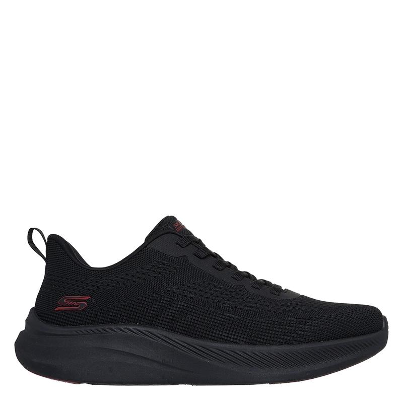 ZAPATILLAS HOMBRE SKECHERS CASUAL NEGRO BOBS MODA FLEX - 1
