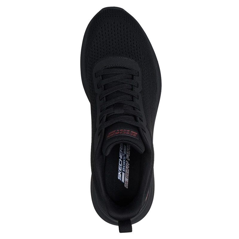 ZAPATILLAS HOMBRE SKECHERS CASUAL NEGRO BOBS MODA FLEX - 5