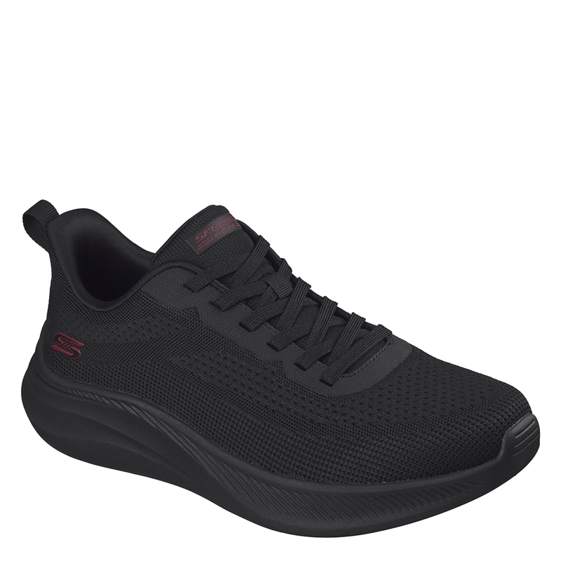 ZAPATILLAS HOMBRE SKECHERS CASUAL NEGRO BOBS MODA FLEX - 2