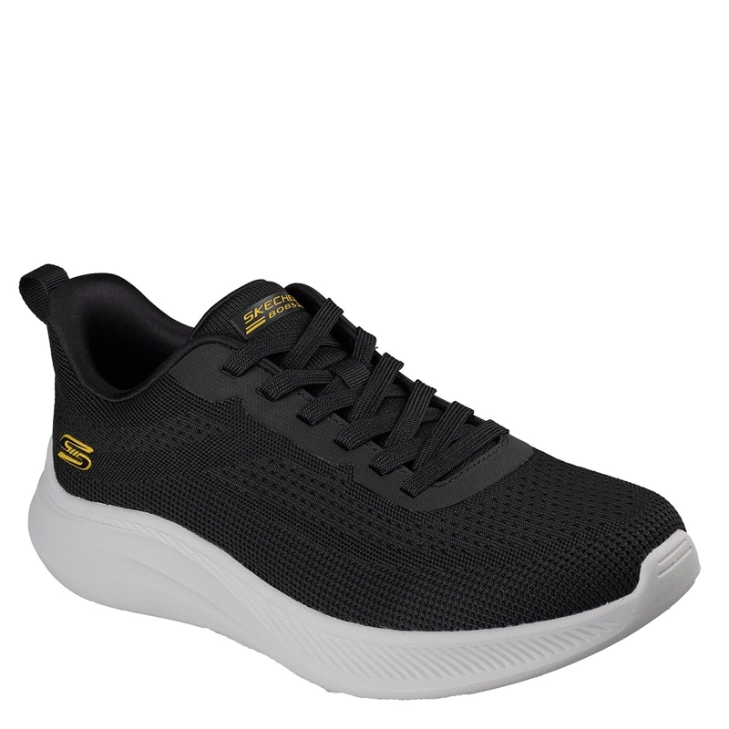 ZAPATILLAS HOMBRE SKECHERS CASUAL NEGRO BOBS MODA FLEX - 2