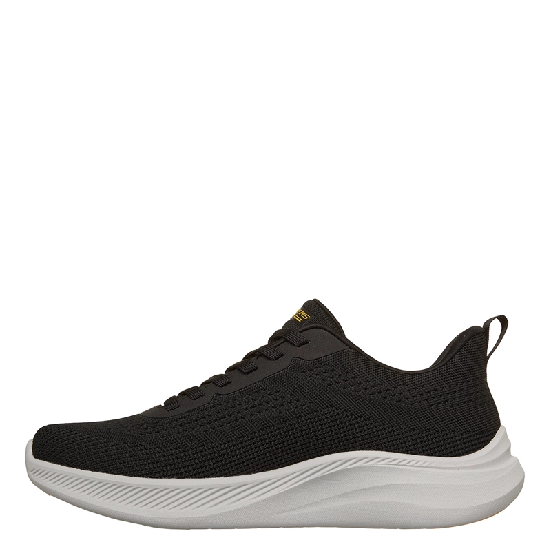 ZAPATILLAS HOMBRE SKECHERS CASUAL NEGRO BOBS MODA FLEX - 4
