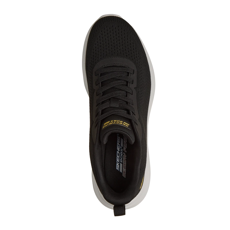 ZAPATILLAS HOMBRE SKECHERS CASUAL NEGRO BOBS MODA FLEX - 5