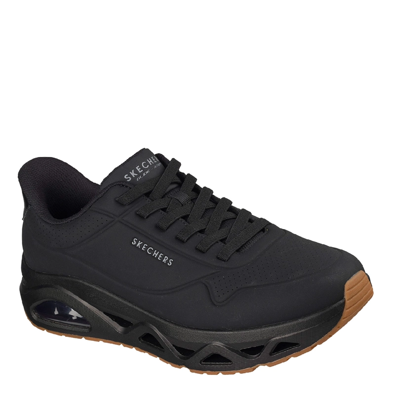 ZAPATILLAS HOMBRE SKECHERS CASUAL NEGRO UNO GLIDE-STEP - 2