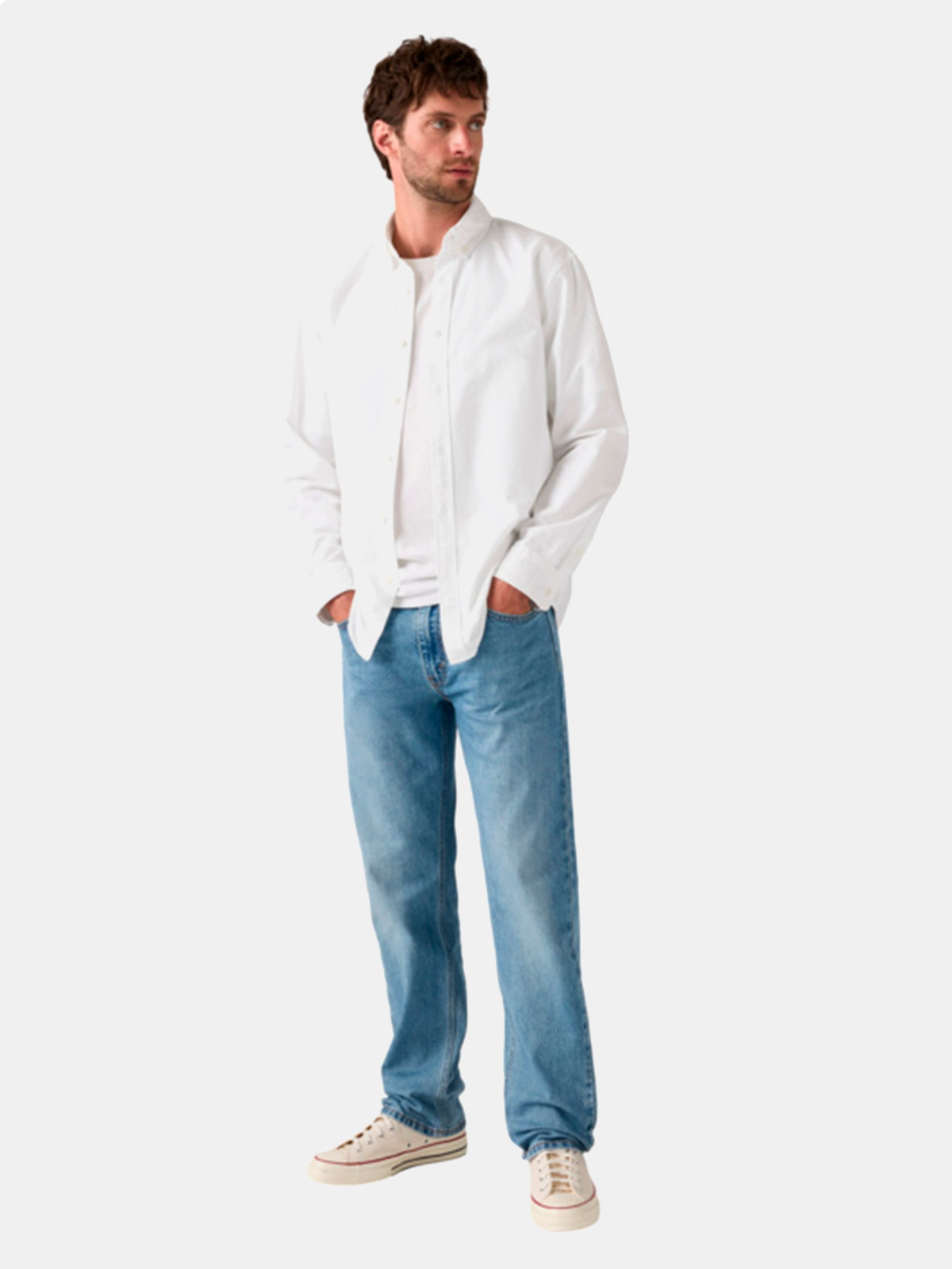JEANS HOMBRE LEVI'S ALGODÓN 505 REGULAR FIT - 4