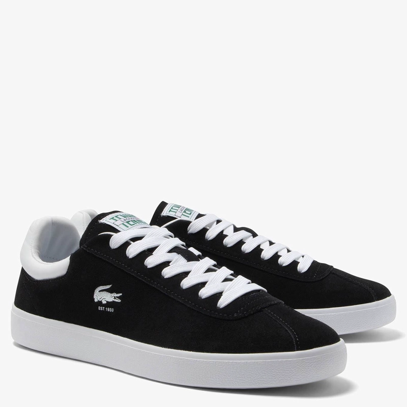 ZAPATILLAS HOMBRE LACOSTE URBANAS NEGRO BASESHOT  - 2