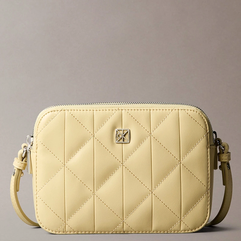 CARTERA CALVIN KLEIN 4F3328G100 CREMA - 1