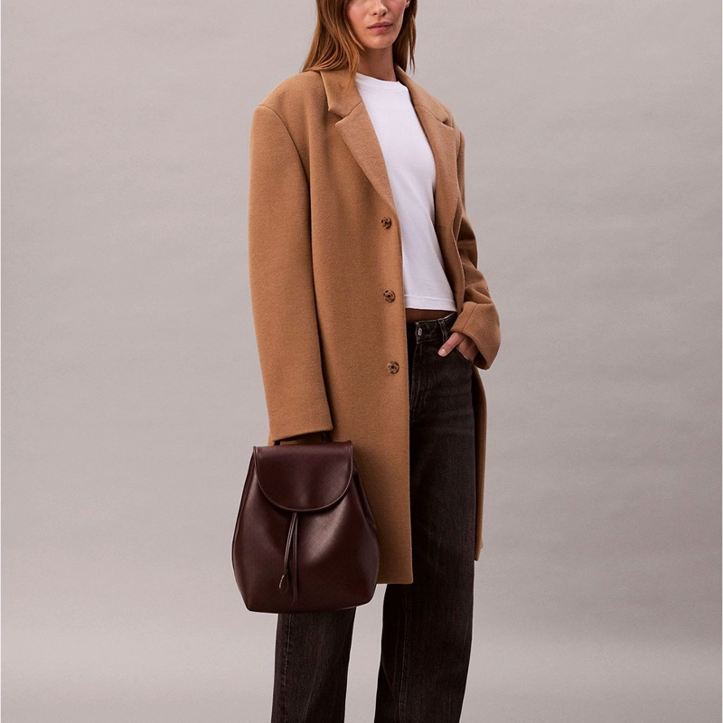 MOCHILA CALVIN KLEIN 4F3271G970 CAFÉ - 2
