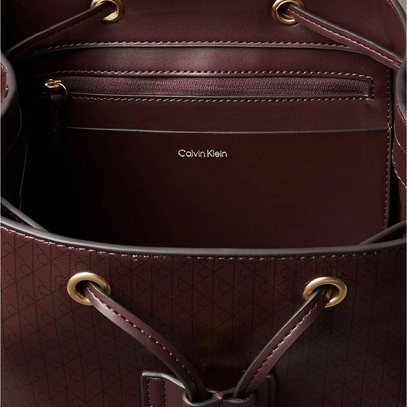 MOCHILA CALVIN KLEIN 4F3271G970 CAFÉ - 4