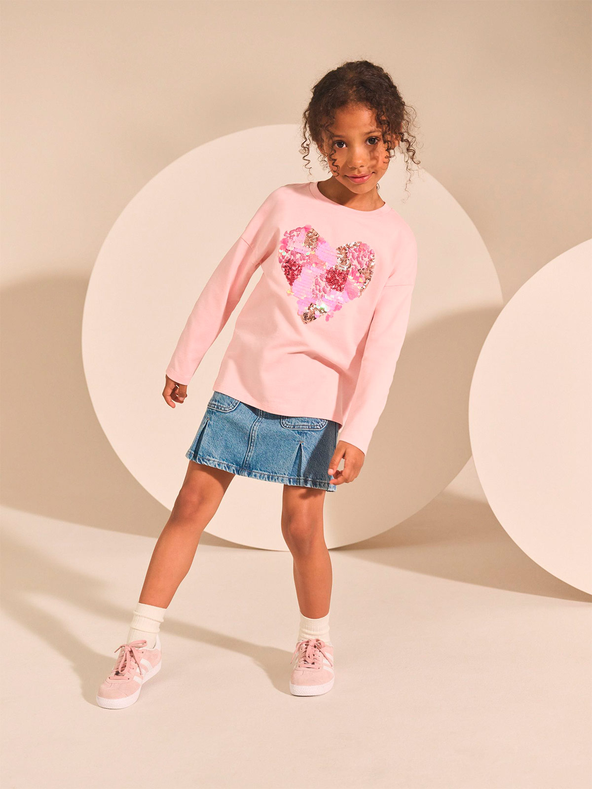 POLERA MANGA LARGA NIÑA NEXT - 1