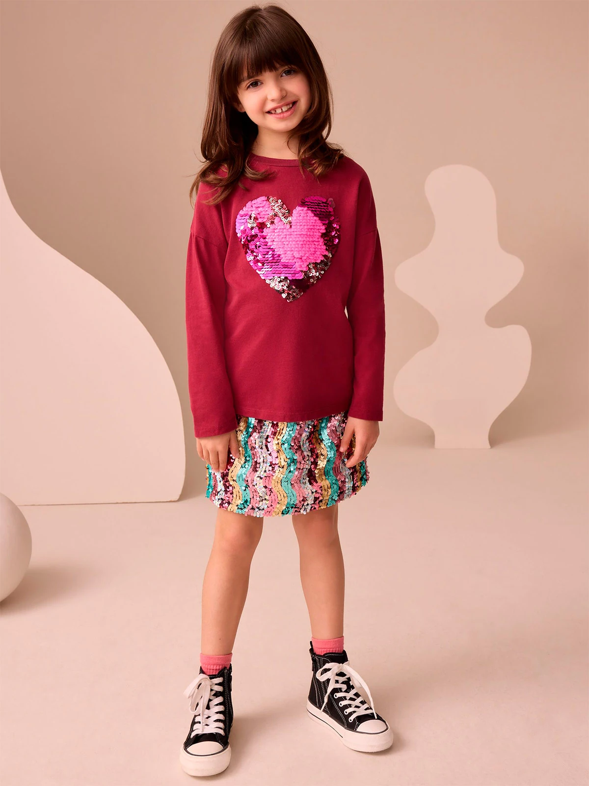 POLERA MANGA LARGA NIÑA NEXT - 1