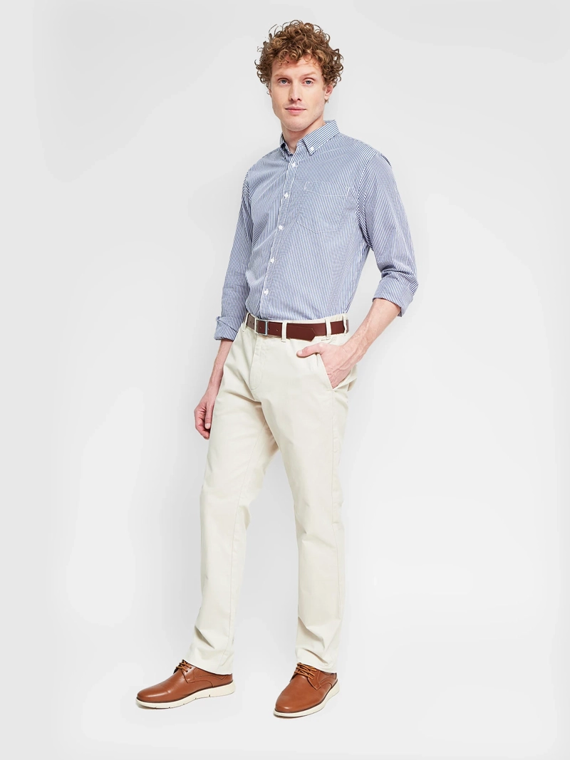 CAMISA HOMBRE REGATTA ALGODÓN MANGA LARGA CUADRO BÁSICO - 4