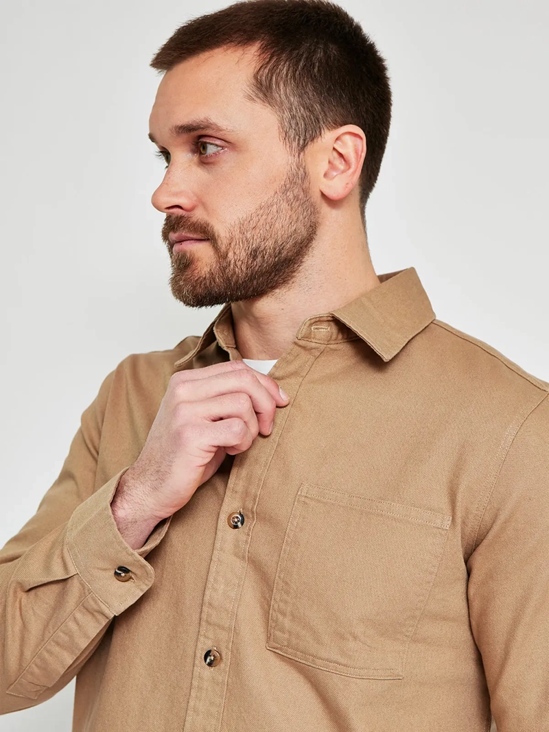 CAMISA HOMBRE MARQUIS ALGODÓN MANGA LARGA - 3