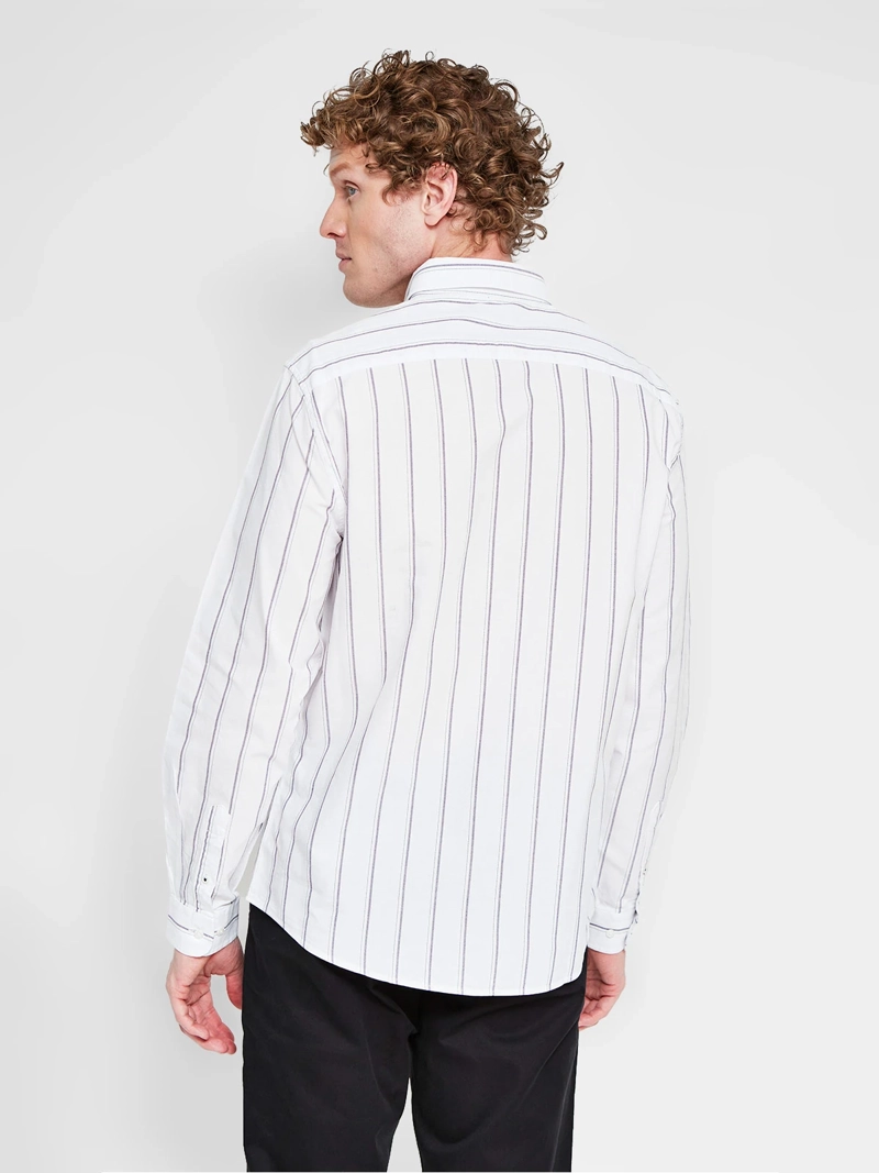 CAMISA HOMBRE REGATTA ALGODÓN MANGA LARGA - 2