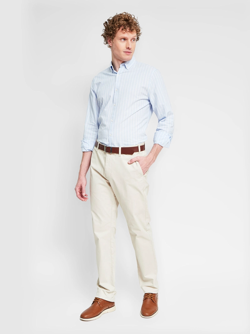 CAMISA HOMBRE REGATTA ALGODÓN MANGA LARGA - 4