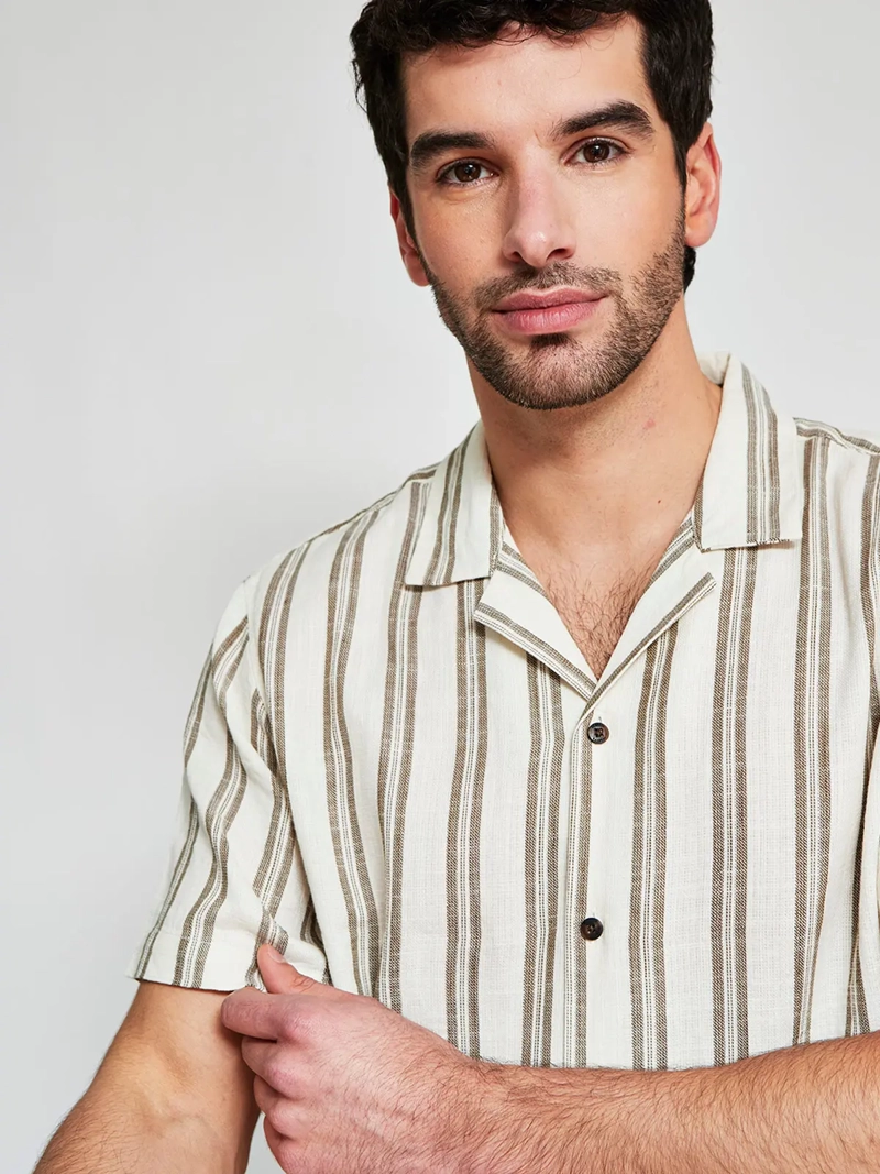 CAMISA HOMBRE REGATTA ALGODÓN MANGA CORTA - 3
