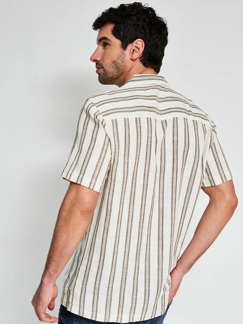 CAMISA HOMBRE REGATTA ALGODÓN MANGA CORTA - 2