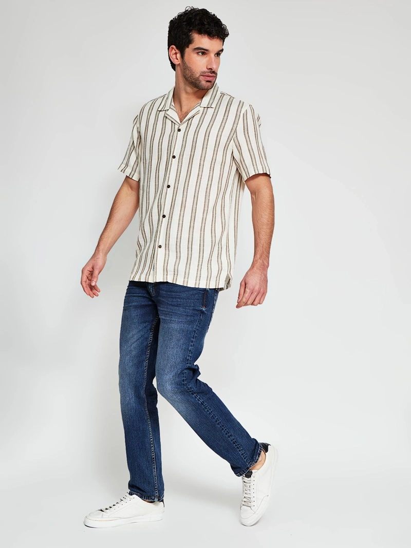 CAMISA HOMBRE REGATTA ALGODÓN MANGA CORTA - 4