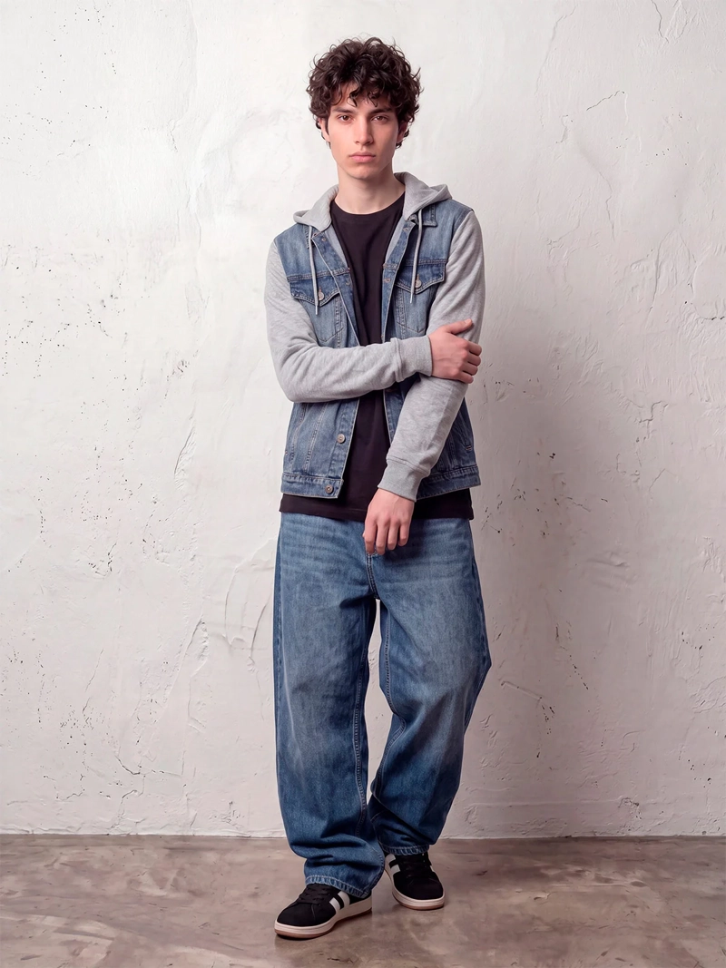 CHAQUETA HOMBRE INDEX ALGODÓN DENIM - 3