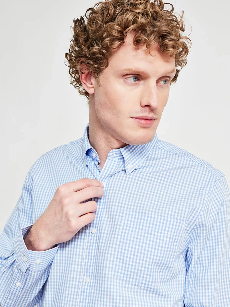 CAMISA HOMBRE REGATTA ALGODÓN MANGA LARGA LÍNEA BÁSICA - 3