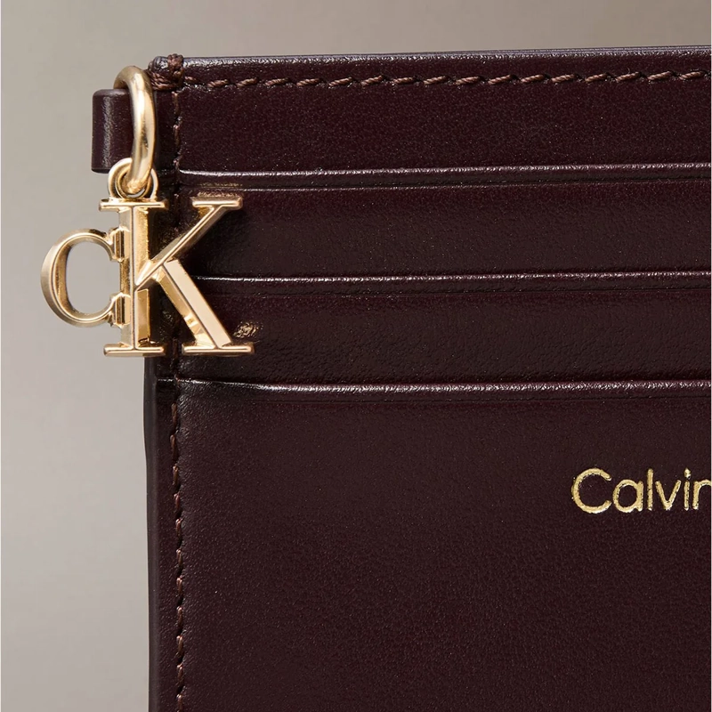 BILLETERA CALVIN KLEIN 4F1076G601 CAFÉ CUERO - 3