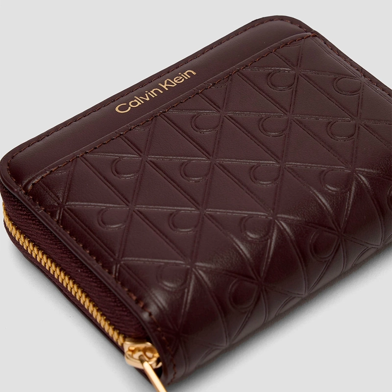 BILLETERA CALVIN KLEIN 4F1081G601 CAFÉ CUERO - 4
