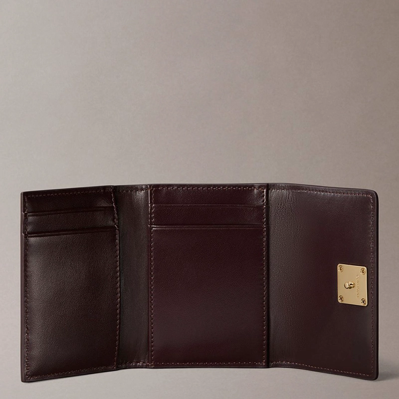 BILLETERA CALVIN KLEIN 4F1082G601 CAFÉ CUERO - 3