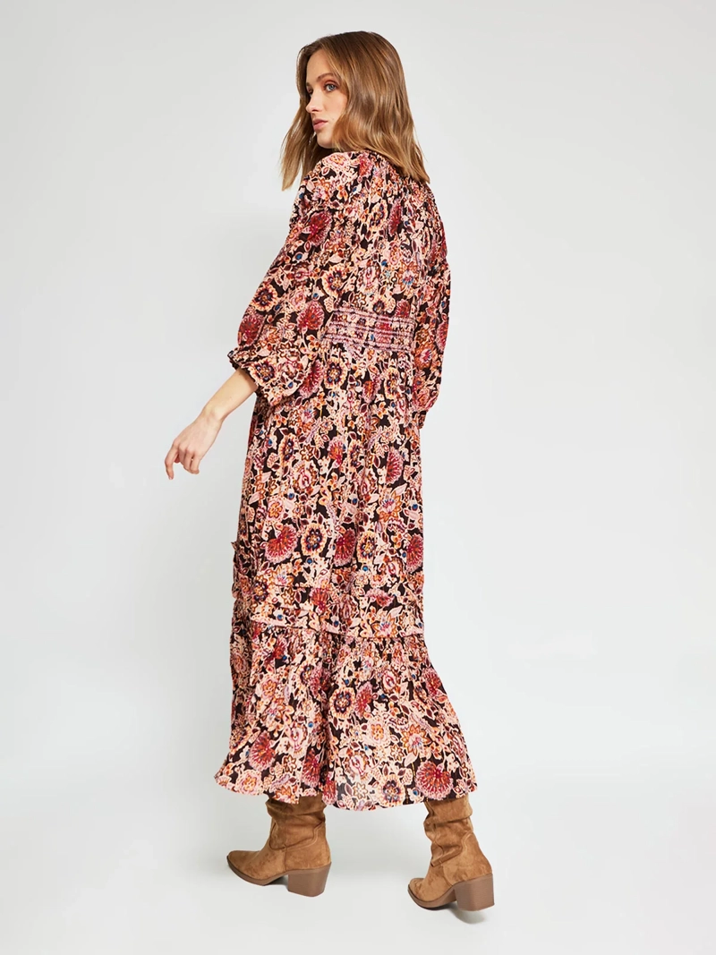 VESTIDO MUJER TATIENNE LARGO ESTAMPADO - 3