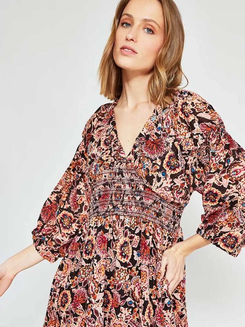 VESTIDO MUJER TATIENNE LARGO ESTAMPADO - 4