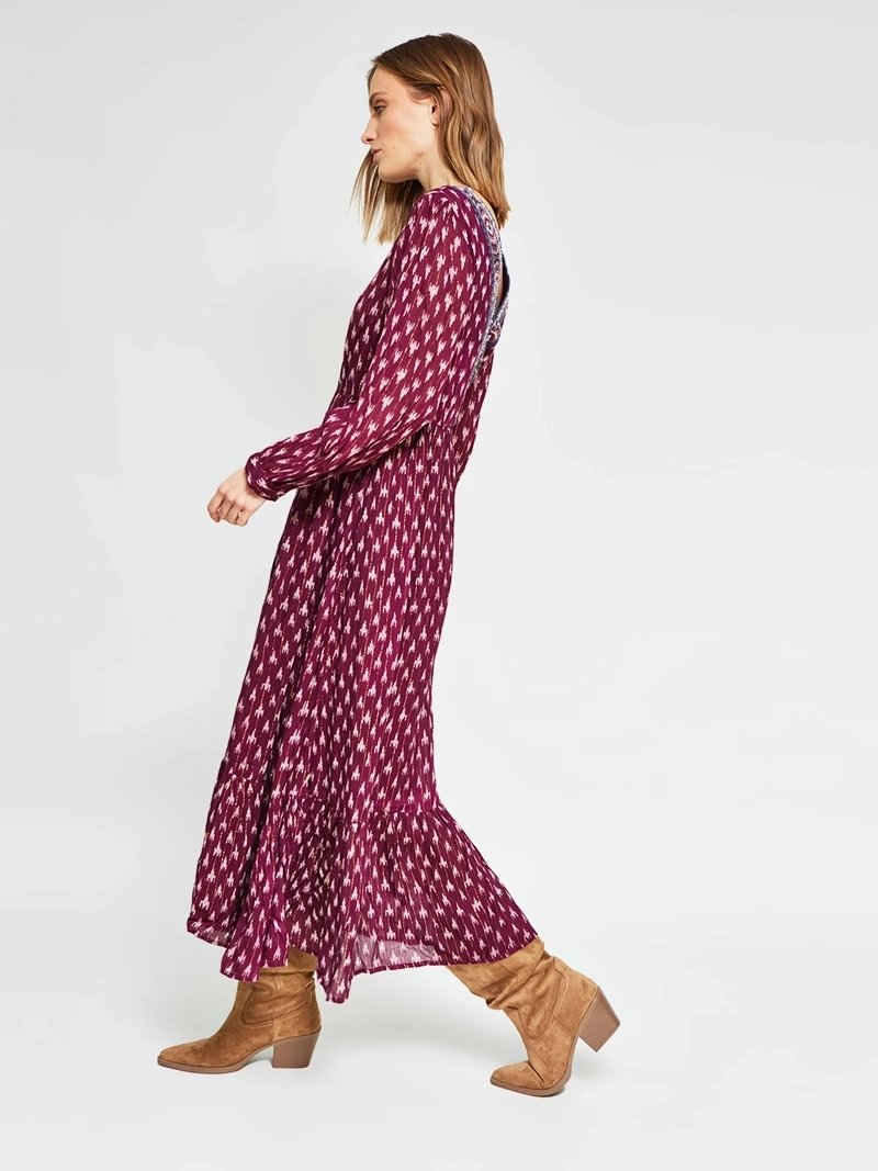 VESTIDO MUJER TATIENNE LARGO ESTAMPADO - 2