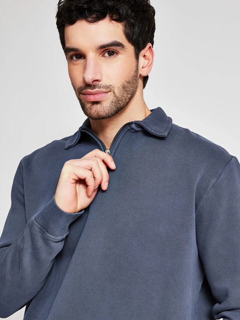 POLERÓN HOMBRE MARQUIS ALGODÓN HALF ZIPPER - 3
